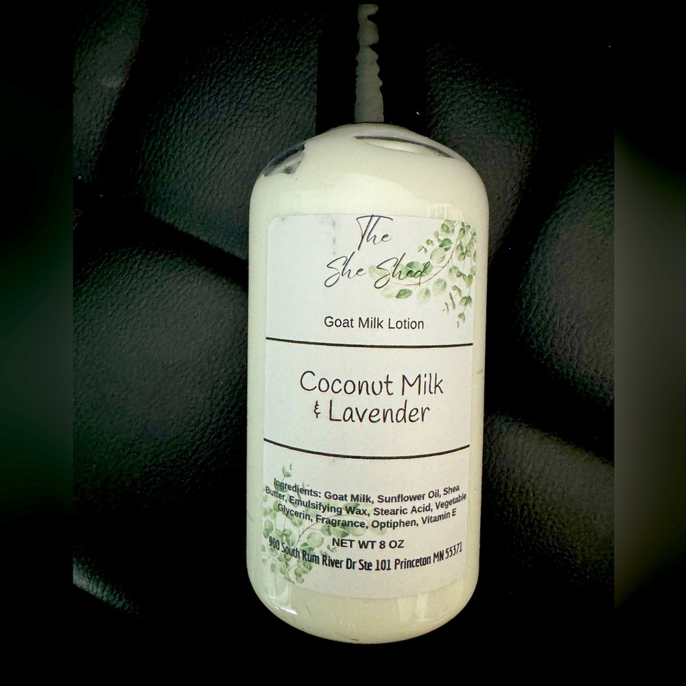 Goats milk lotion - coconut milk & lavender 8oz